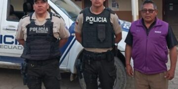 GUALEL  FORTALECE  SU  SEGURIDAD  CON  LA  LLEGADA  DE  UN  PATRULLERO  POLICIAL